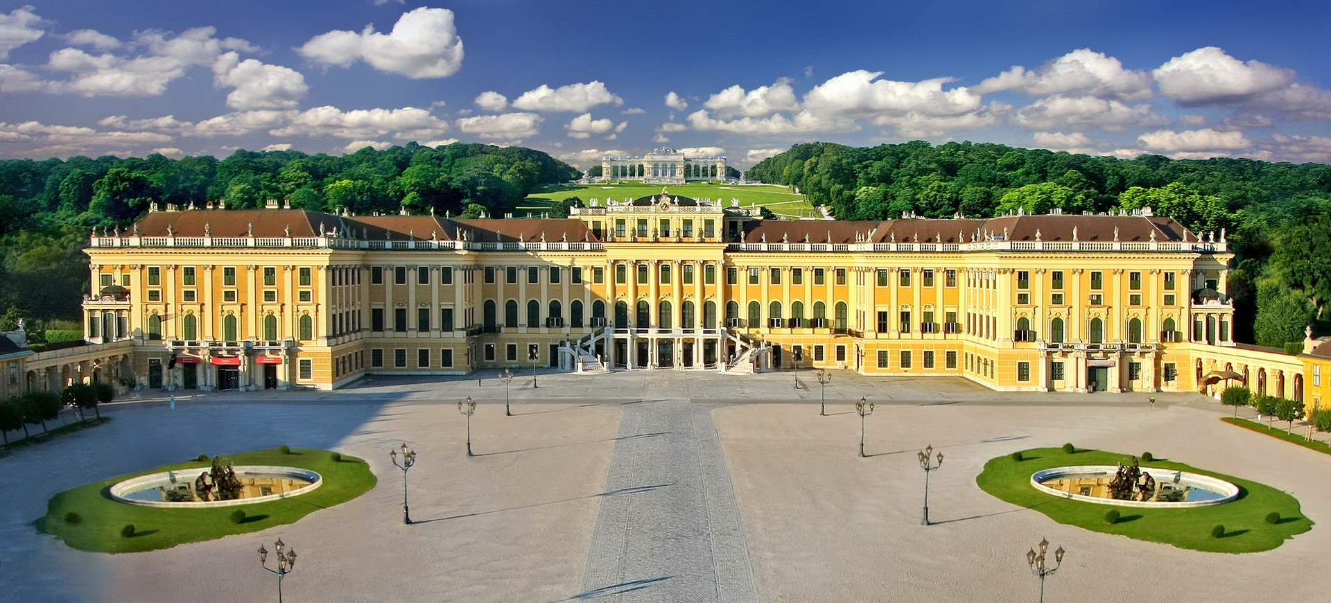 Autriche Vienne Chateau Schoenbrunn et Gloriette