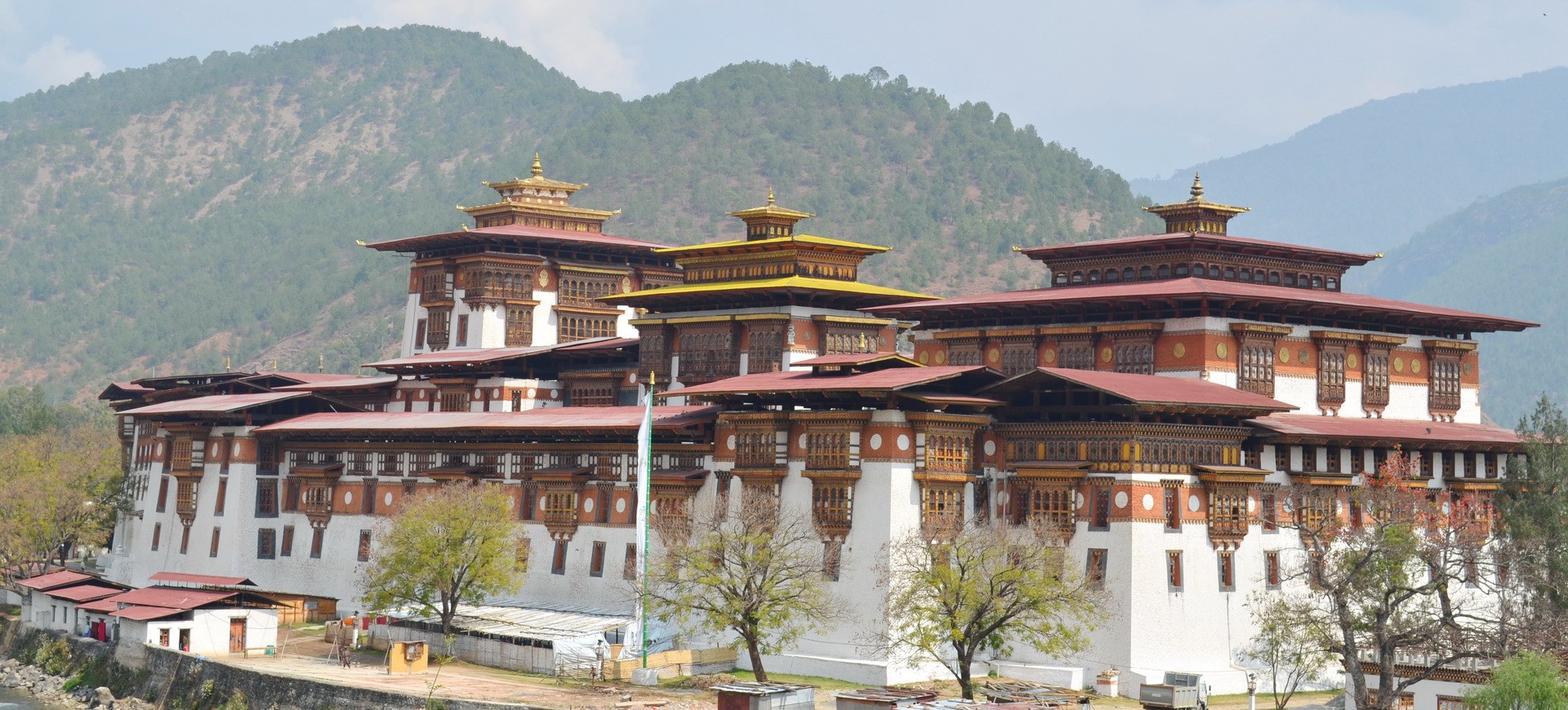 Bhutan Punakha Dzong Monastère