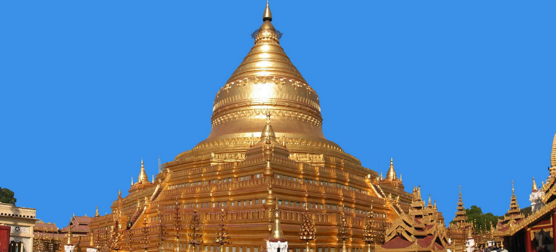 Birmanie Rangoon Temple d'Or
