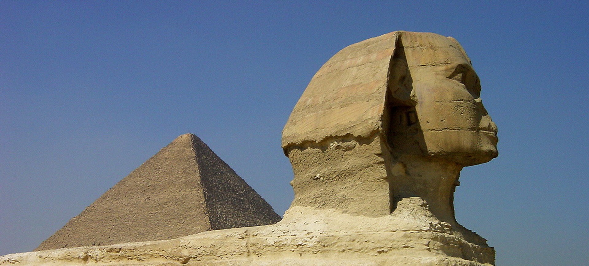 Egypte Le Caire Guizeh Pyramide et Sphyinx