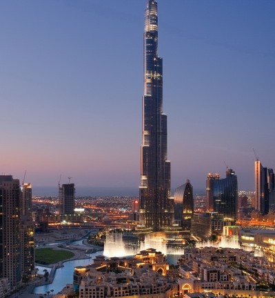 Emirats Arabes Unis Dubai Jumeira Burj by night