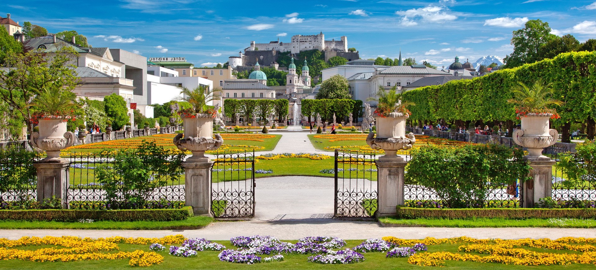 Autriche Sabzbourg Jardin de Mirabelle