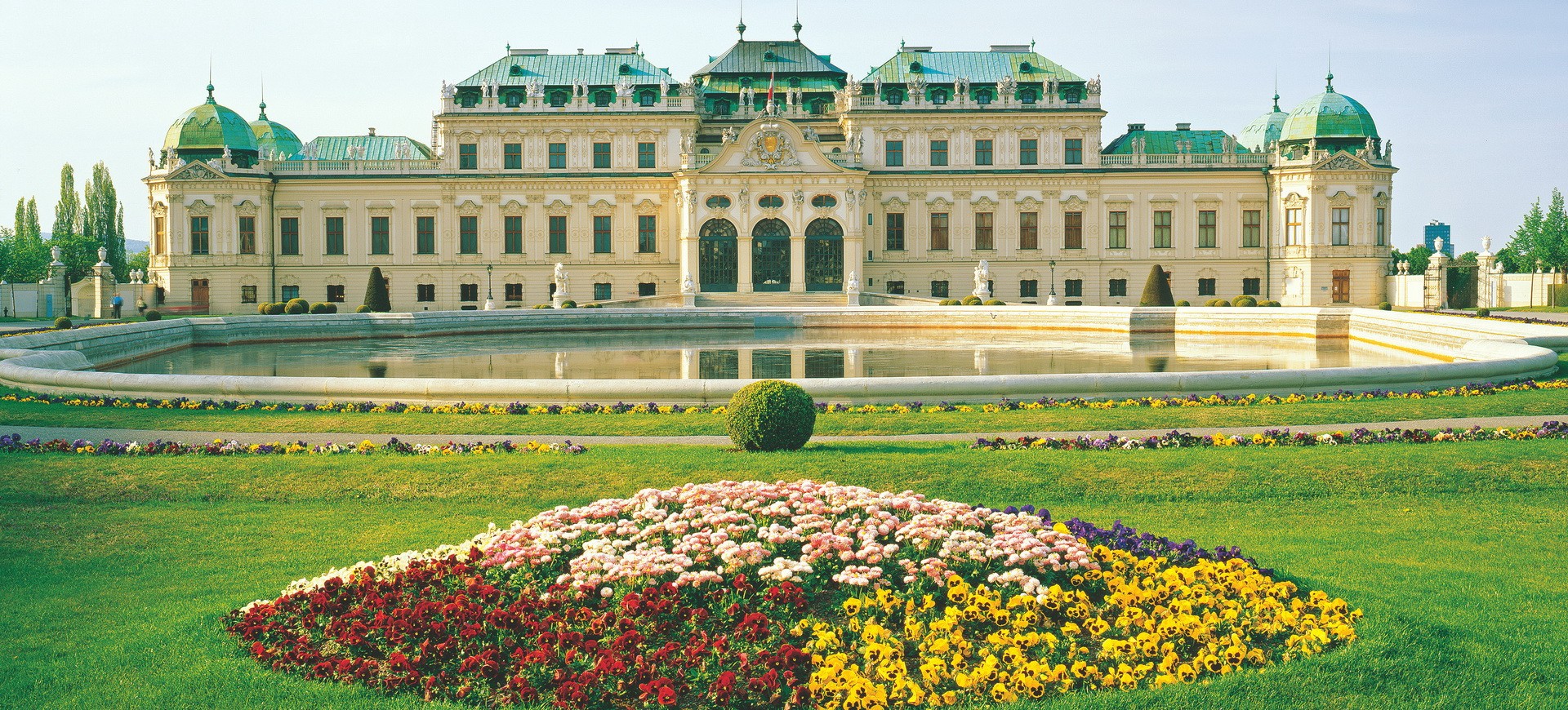 Autriche Vienne Chateau Belvedere