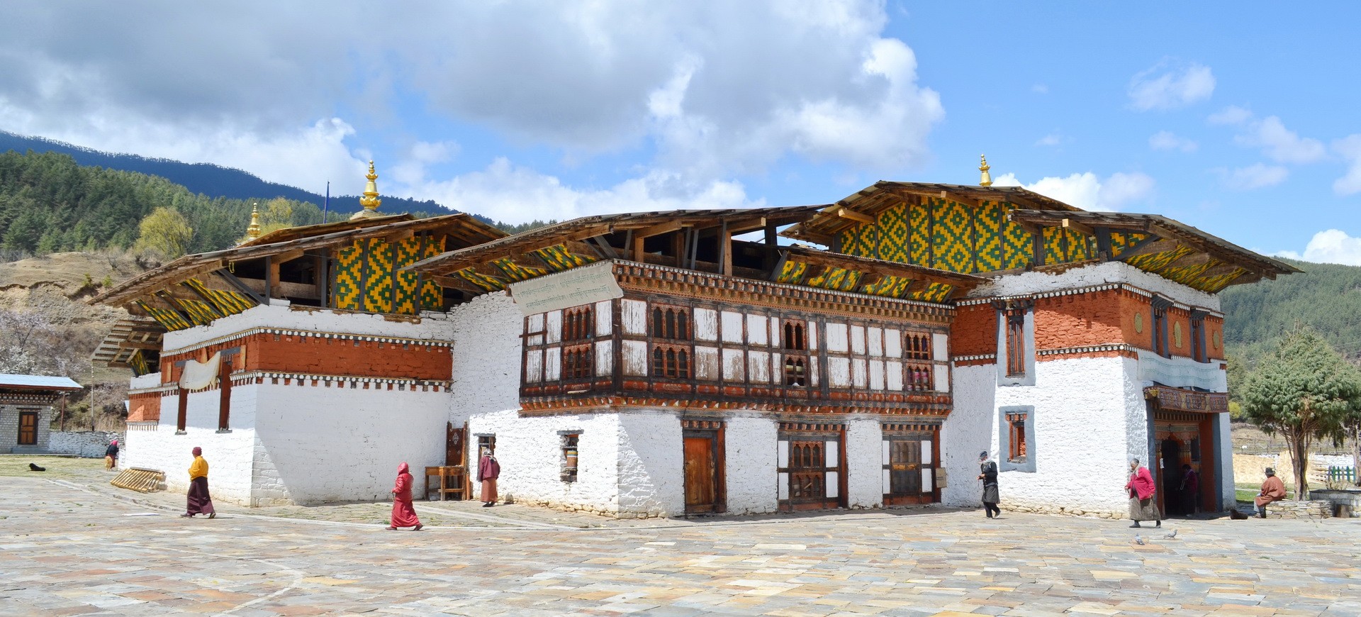 Bhoutan Bhumtang Vallée Jampey Lhakhang