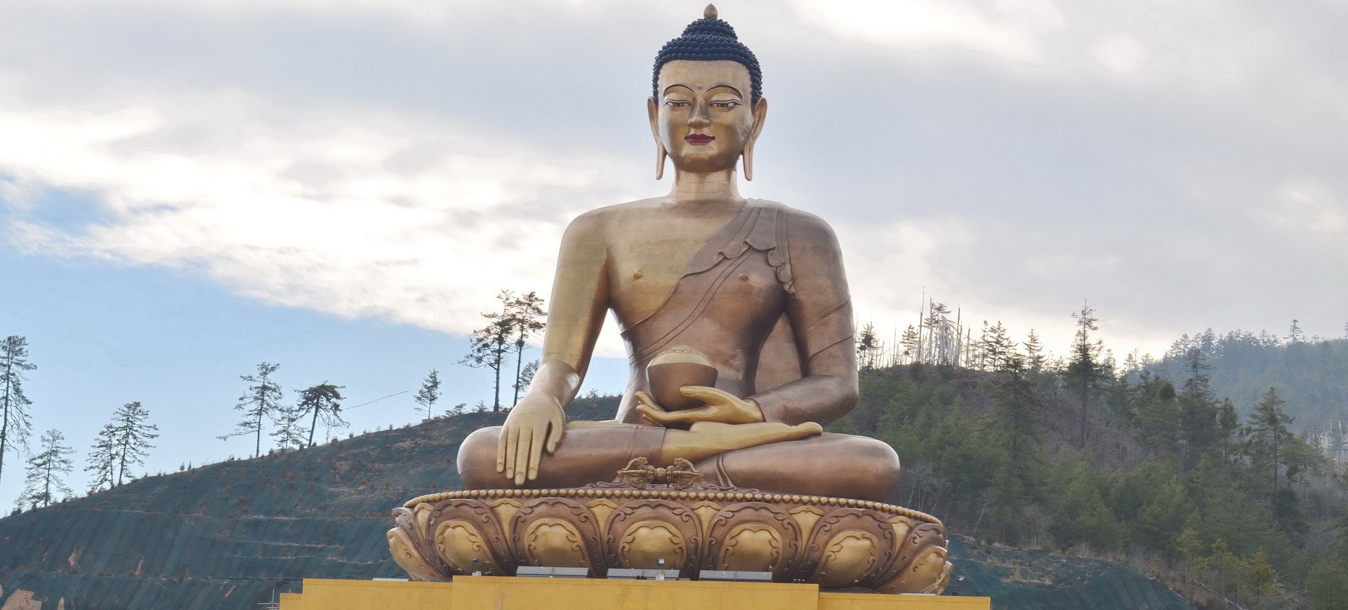 Bhoutan Thimpu Boudha Géant