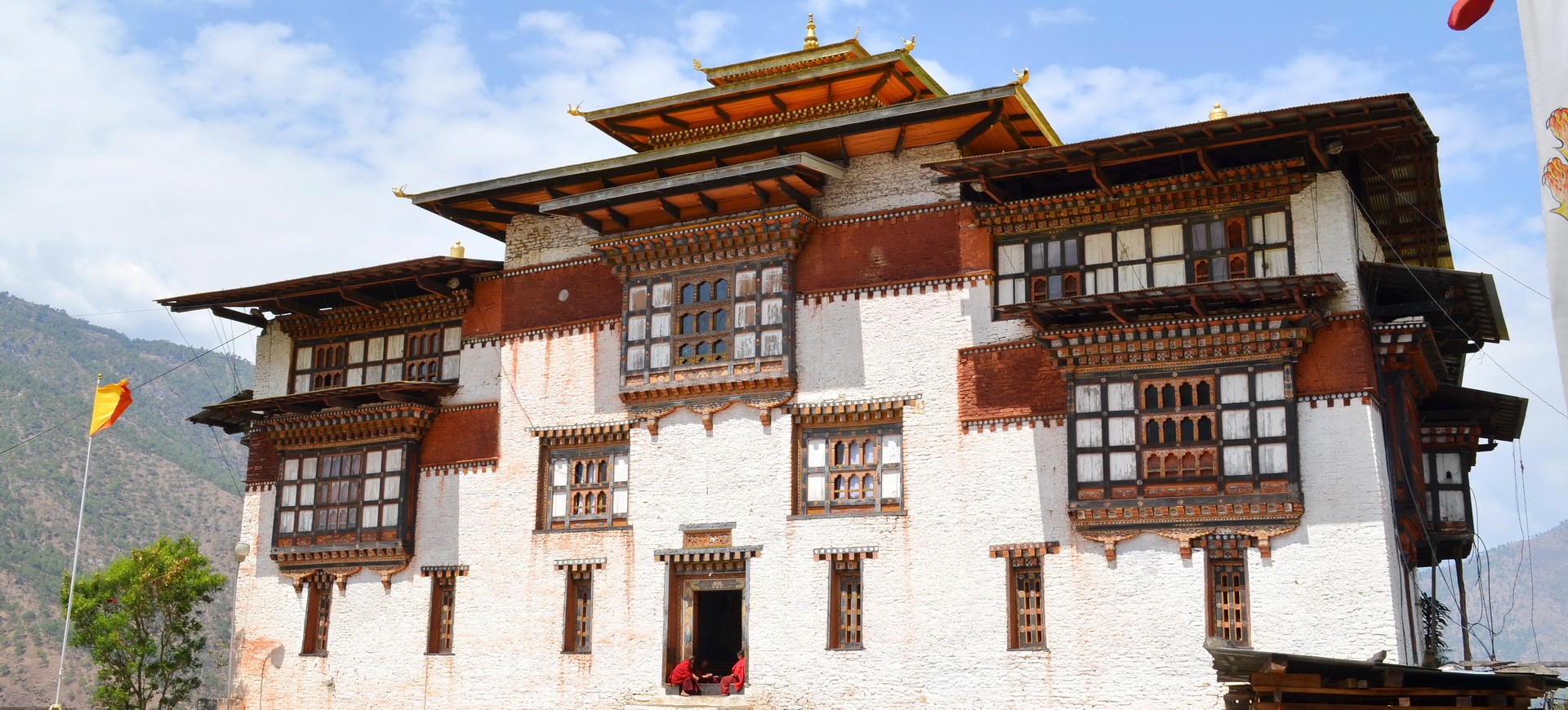 Bhoutan Trashigang Dzong Monastère