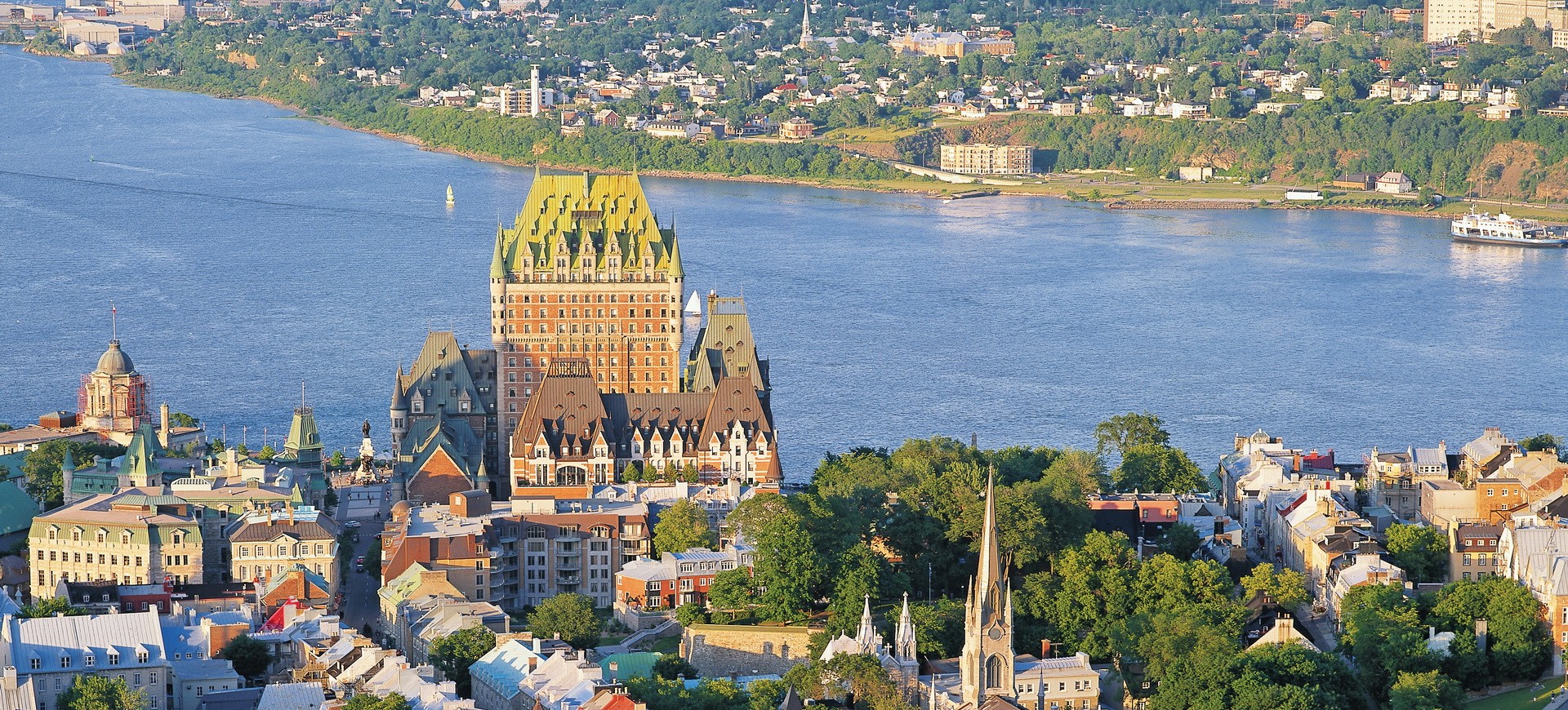Canada Québec vue aérienne