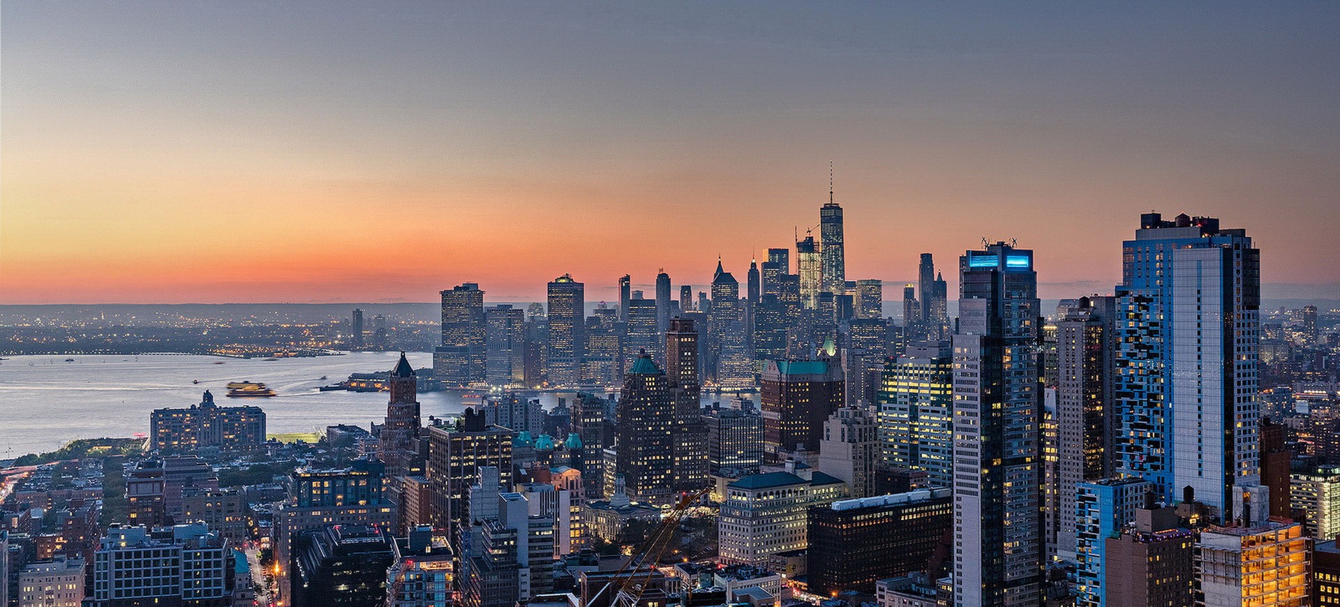 Etats Unis New York by night