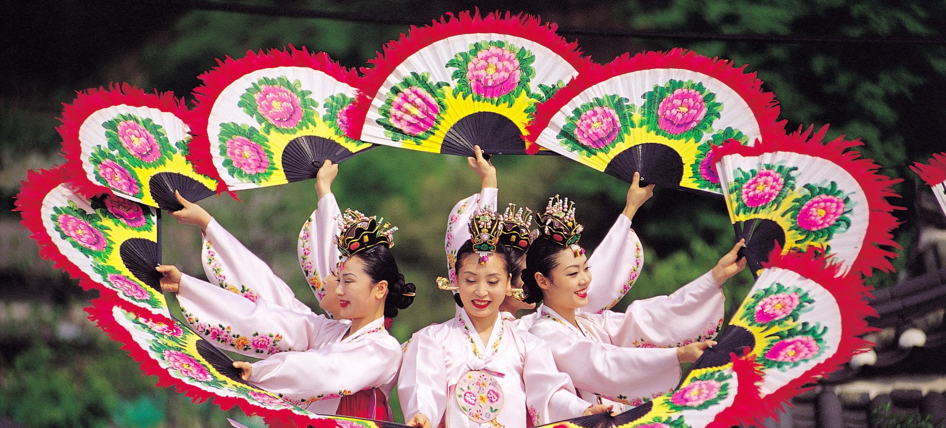 Danse traditionnelle en Corée du Sud