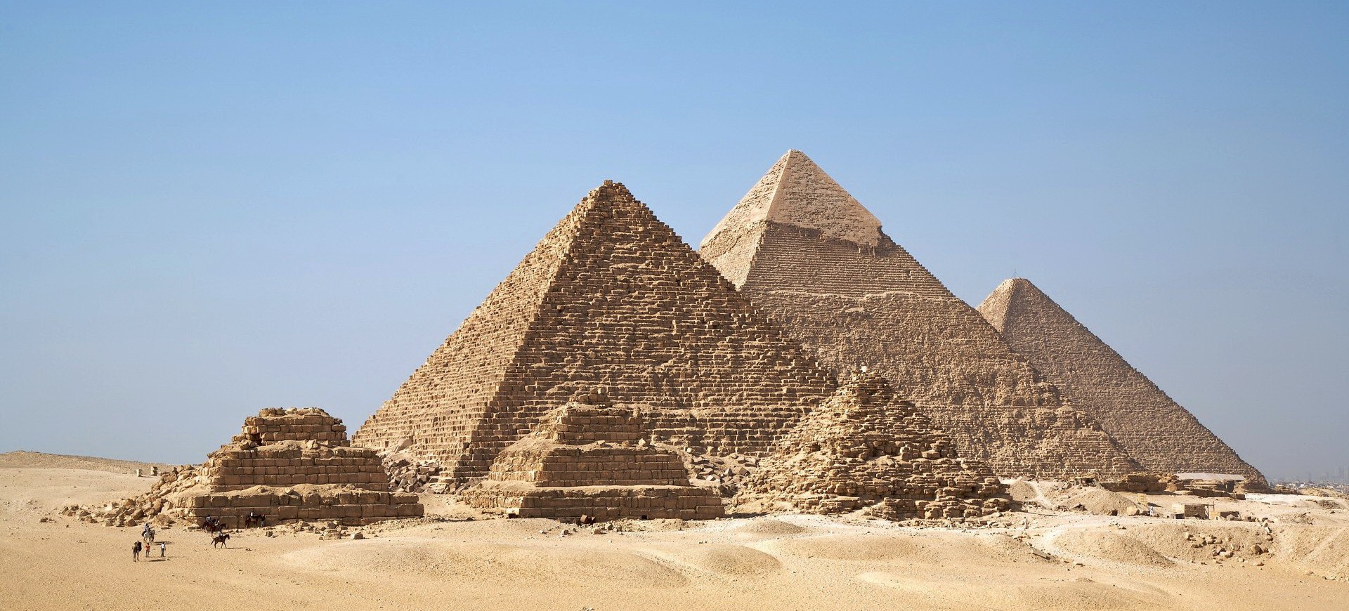 Egypte Le Caire Pyramide à Guizeh