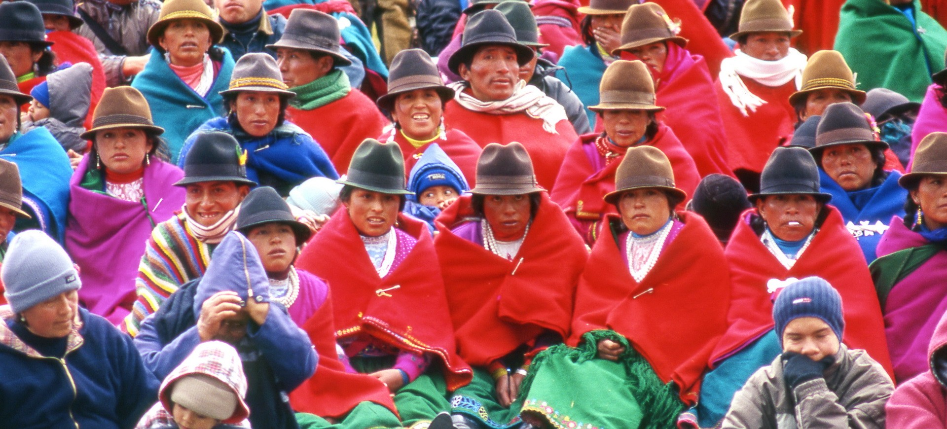 Population Indigène à Ozogoche en Equateur