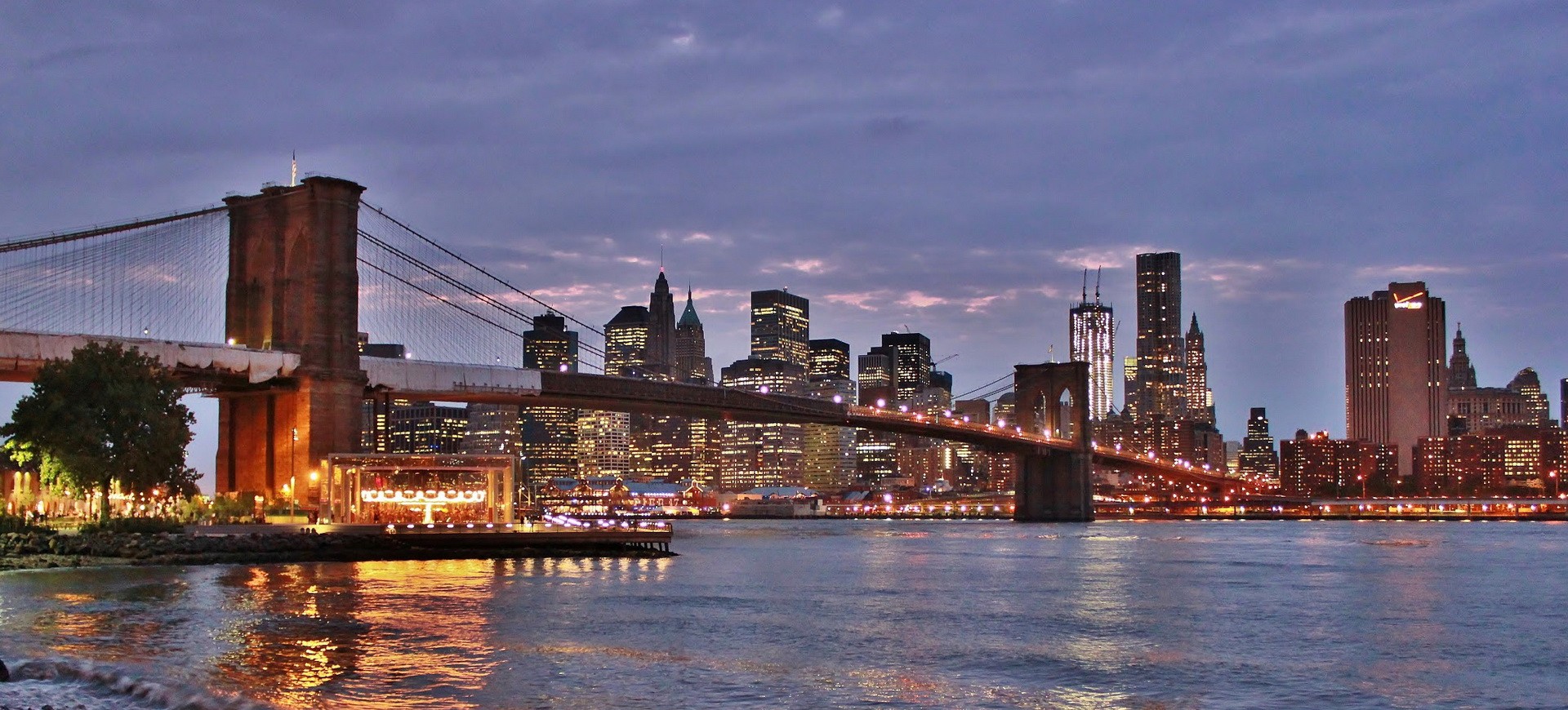 Etats Unis New York by night