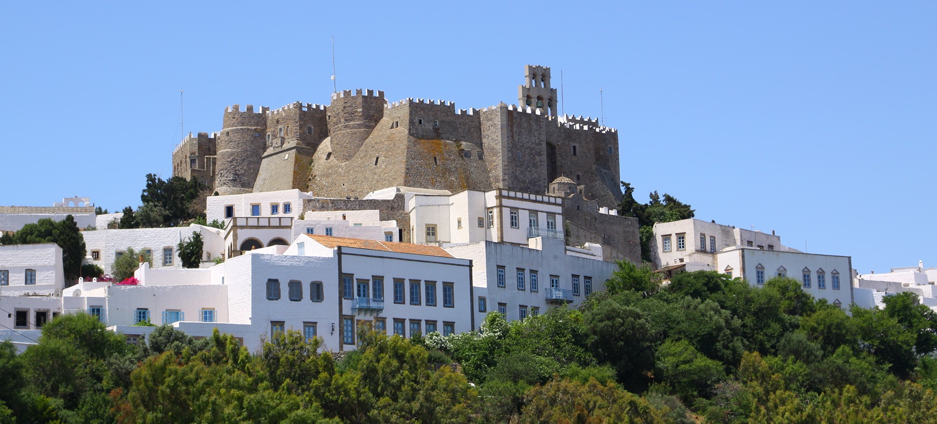 Monastère Saint Jean à Ile de Patmos en Grèce