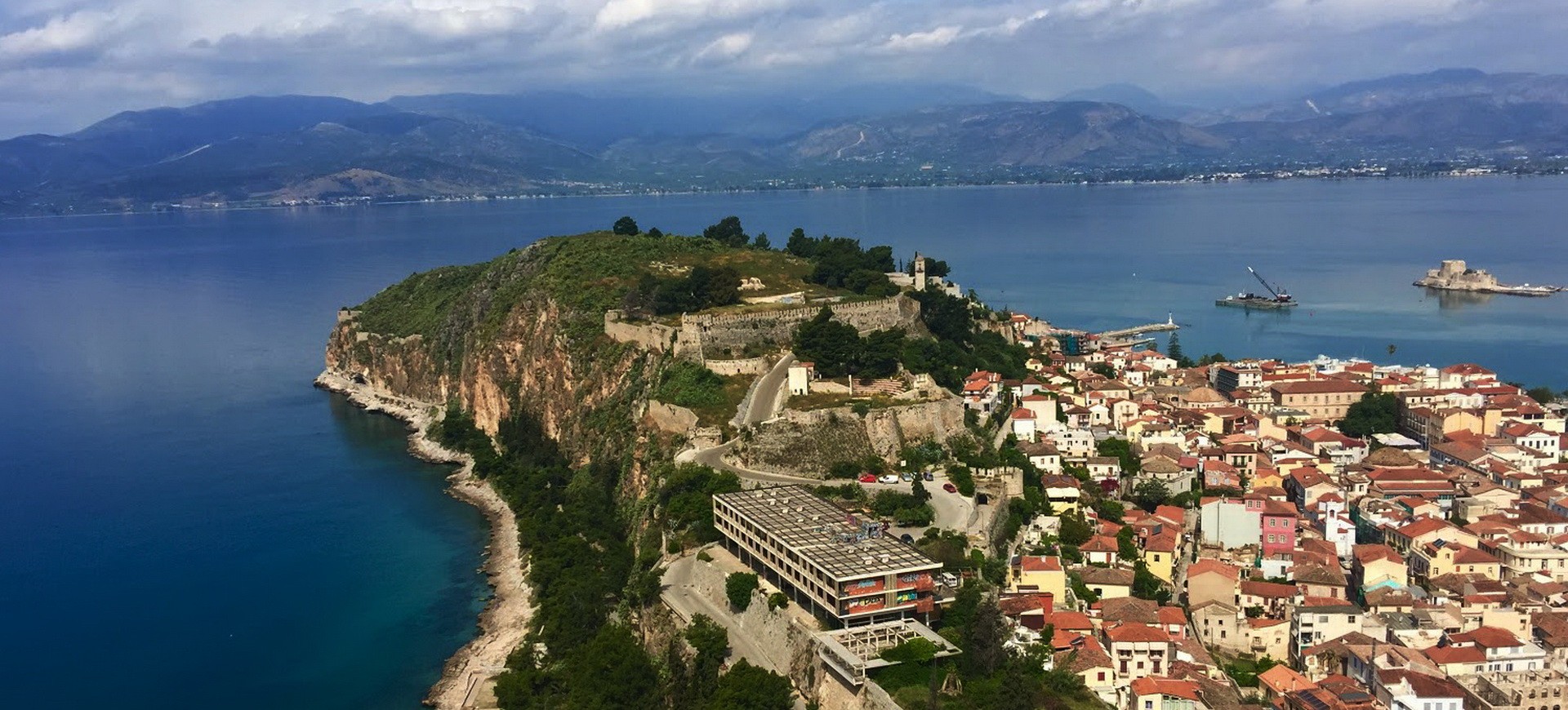 Grèce Nauplie vue panoramique