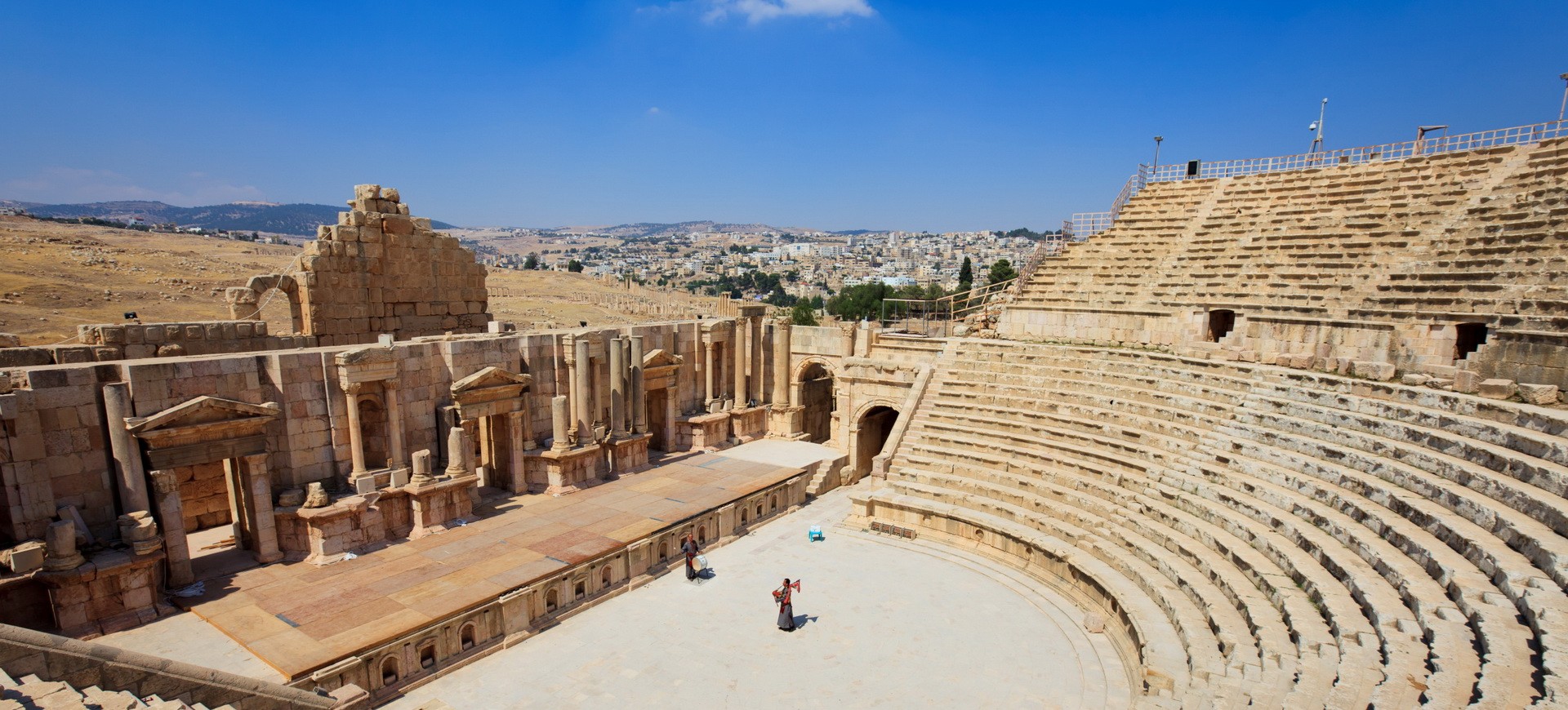 Amphithéâtre à Jerash