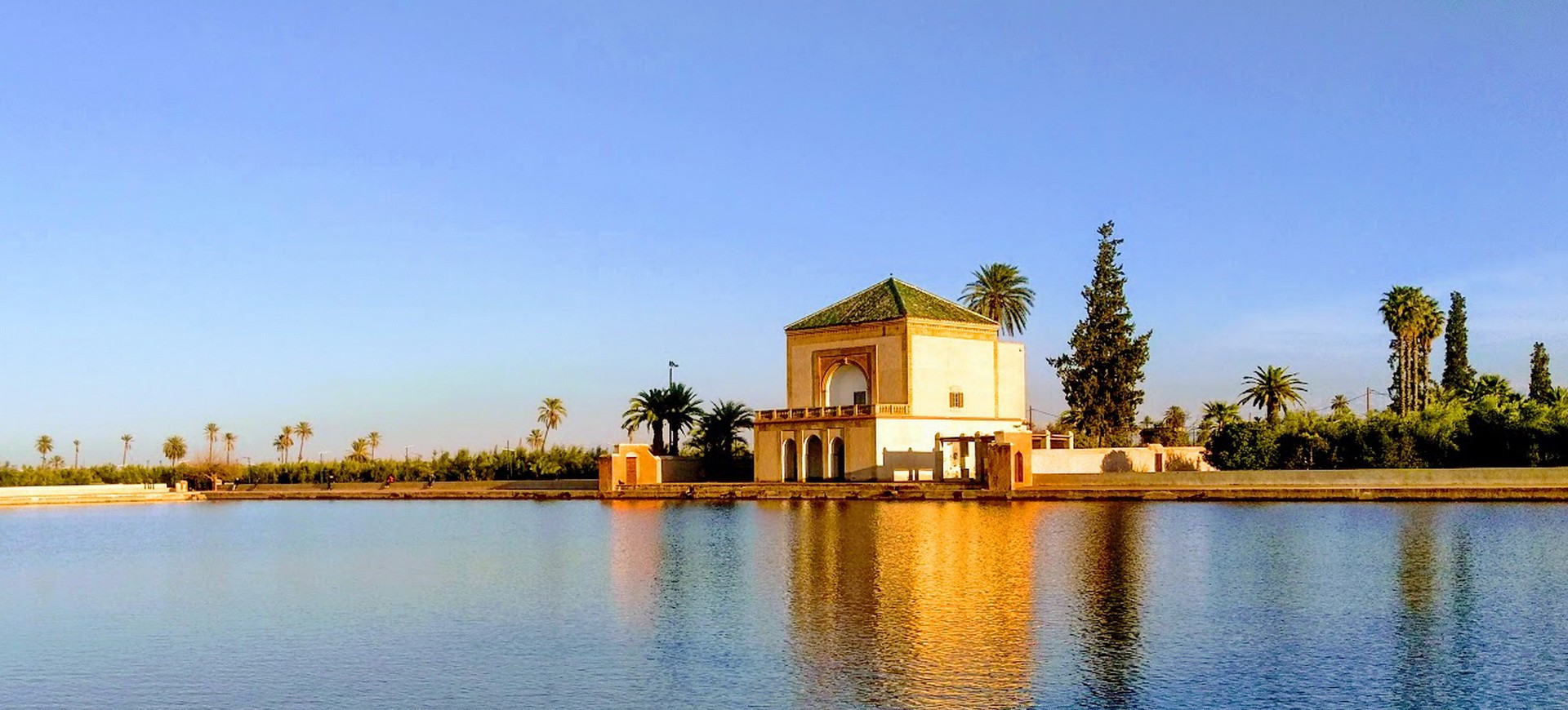 Maroc Marrakech Jardin de la Ménara