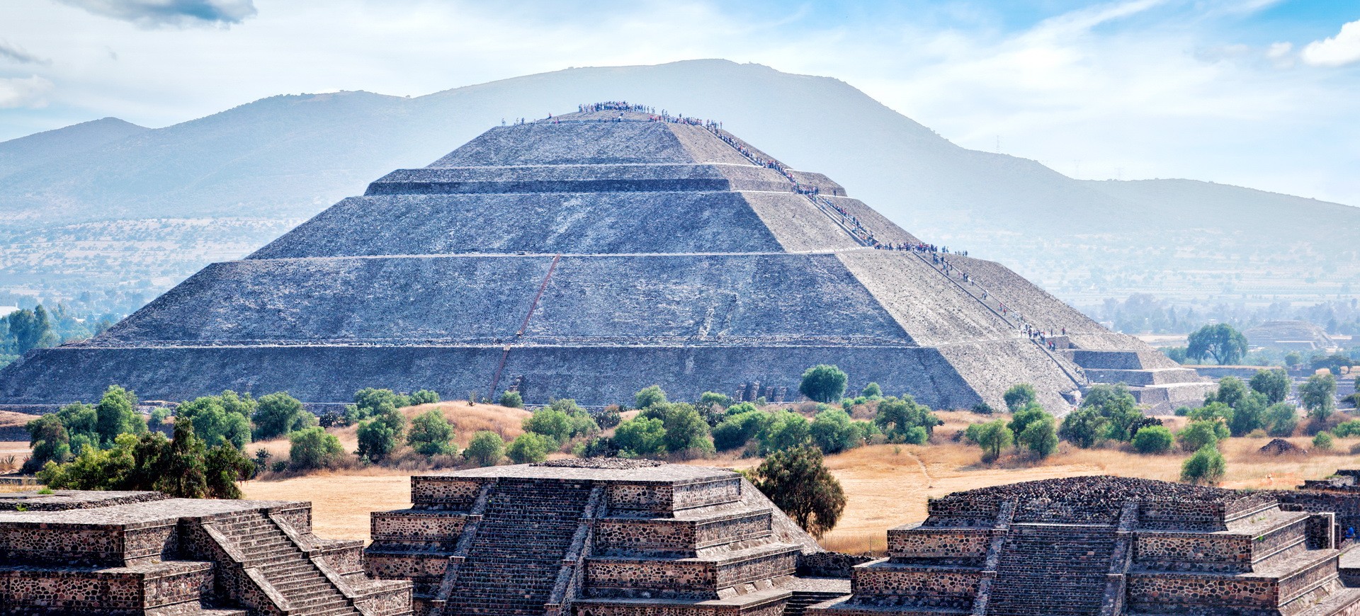 Pyramide Aztèque à Teotihuacan