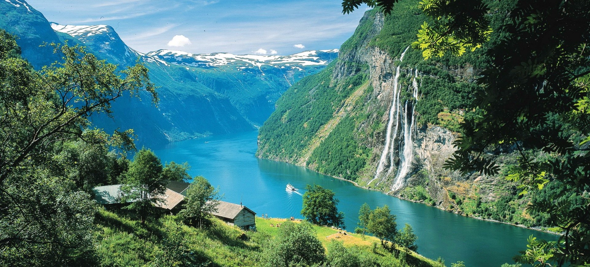 Fjord en Norvège