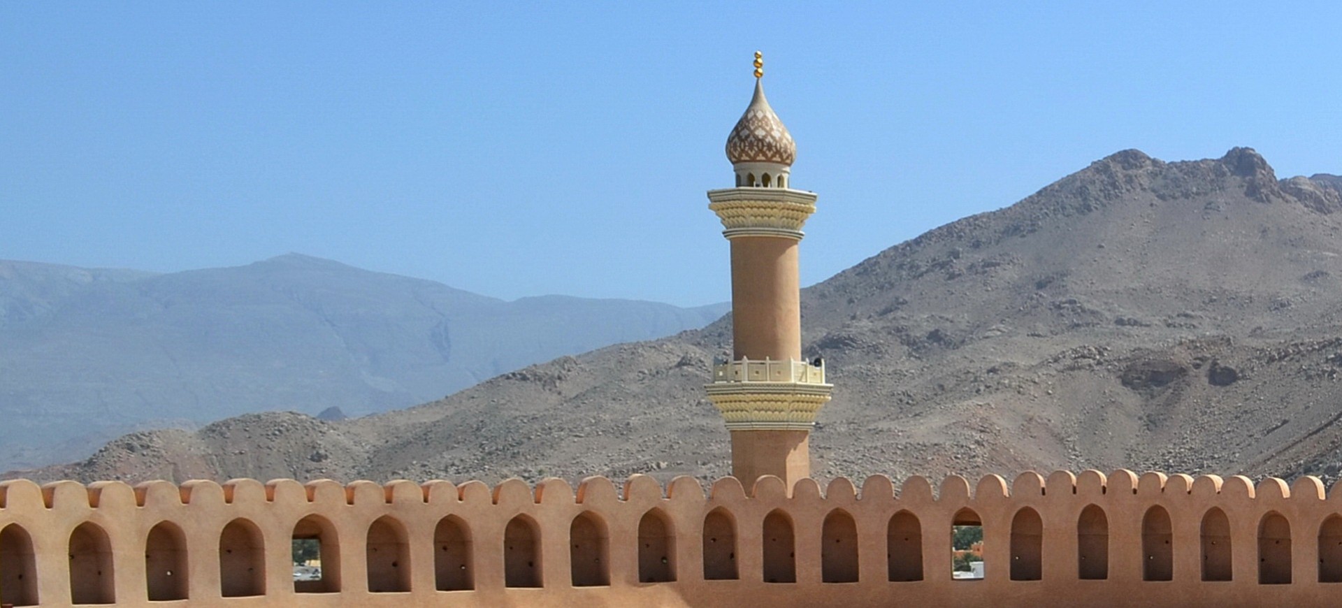 Oman Depuis le Fort à Nizwa