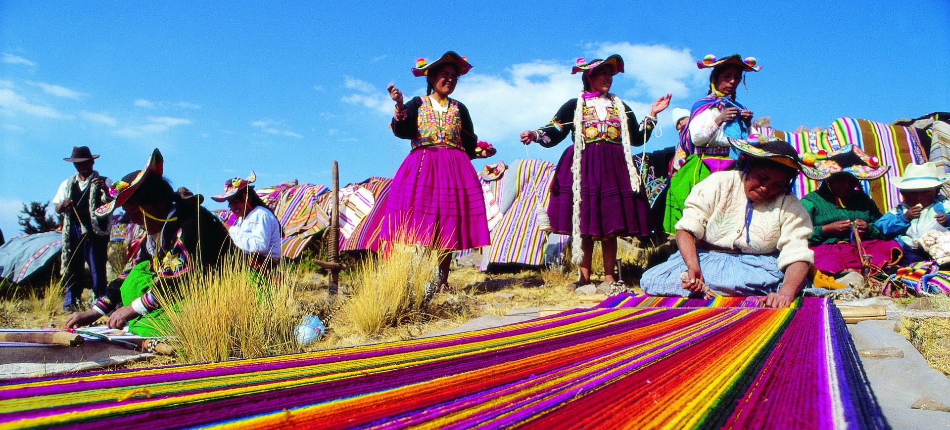 Pérou Cuzco Tisserands