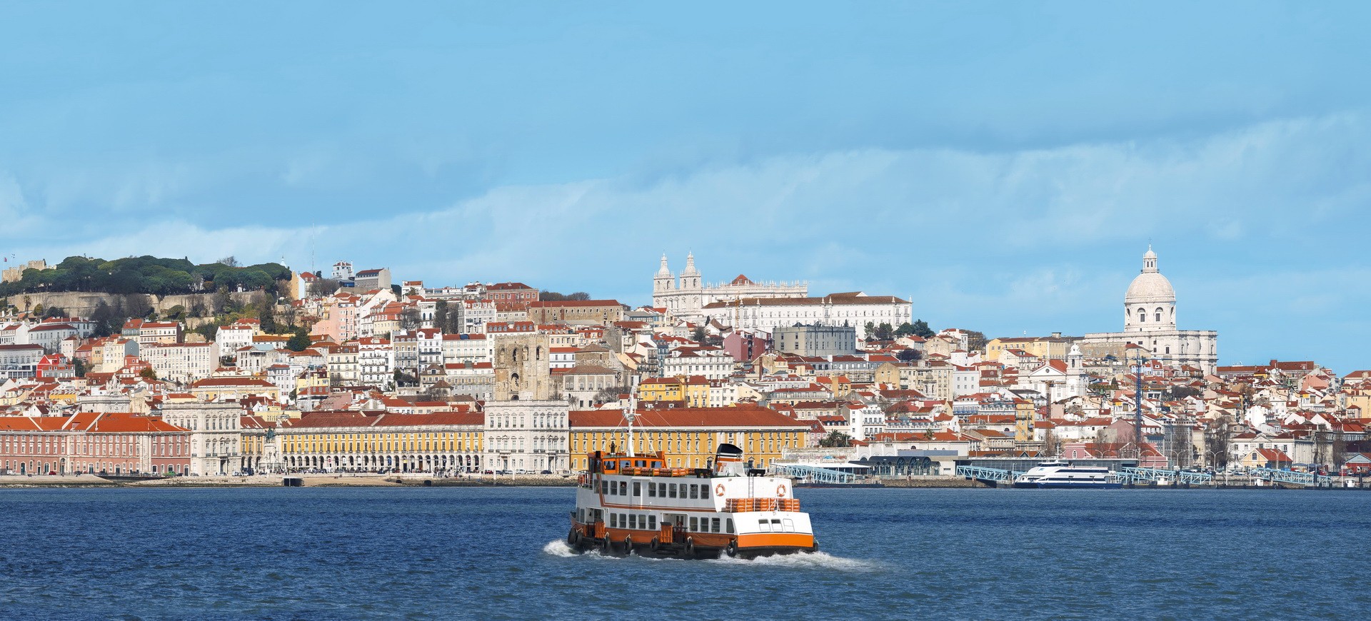 Vue panoramique de Lisbonne