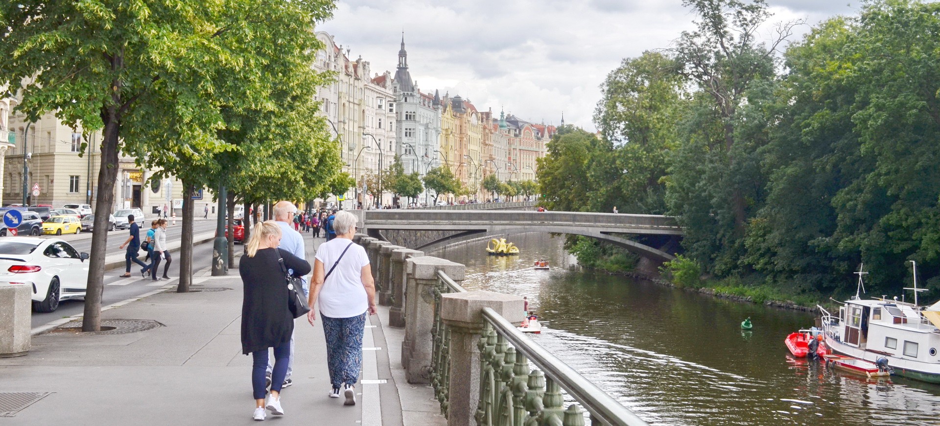 République Tchèque Prague Canal Balade le long du canal by ZB