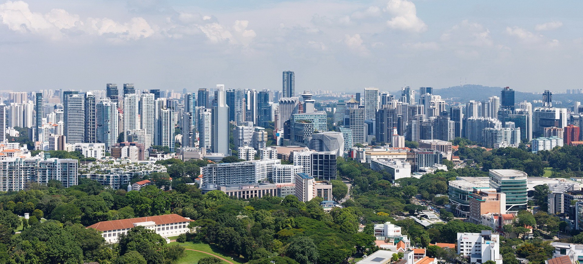 Asie Singapour vue panoramique