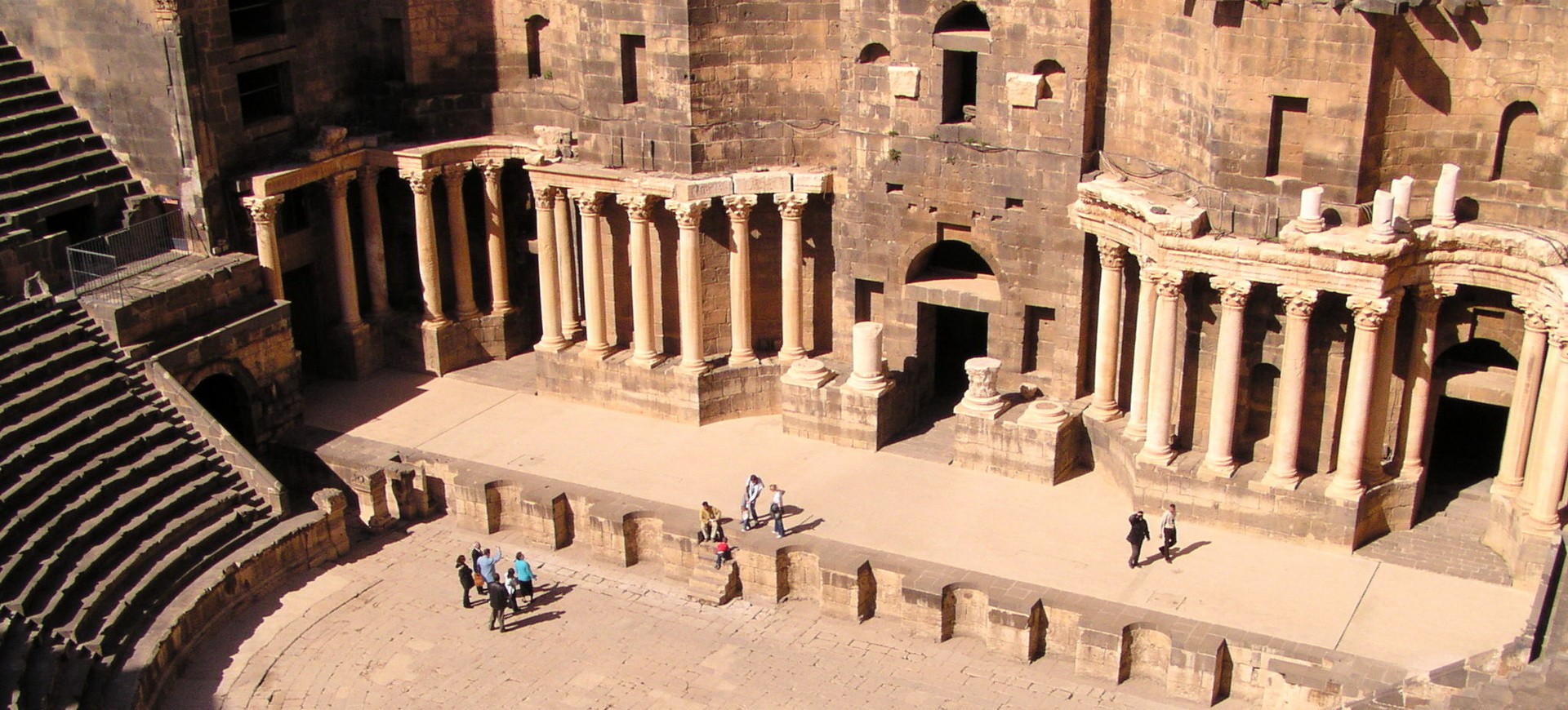 Syrie Bosra Amphithéâtre