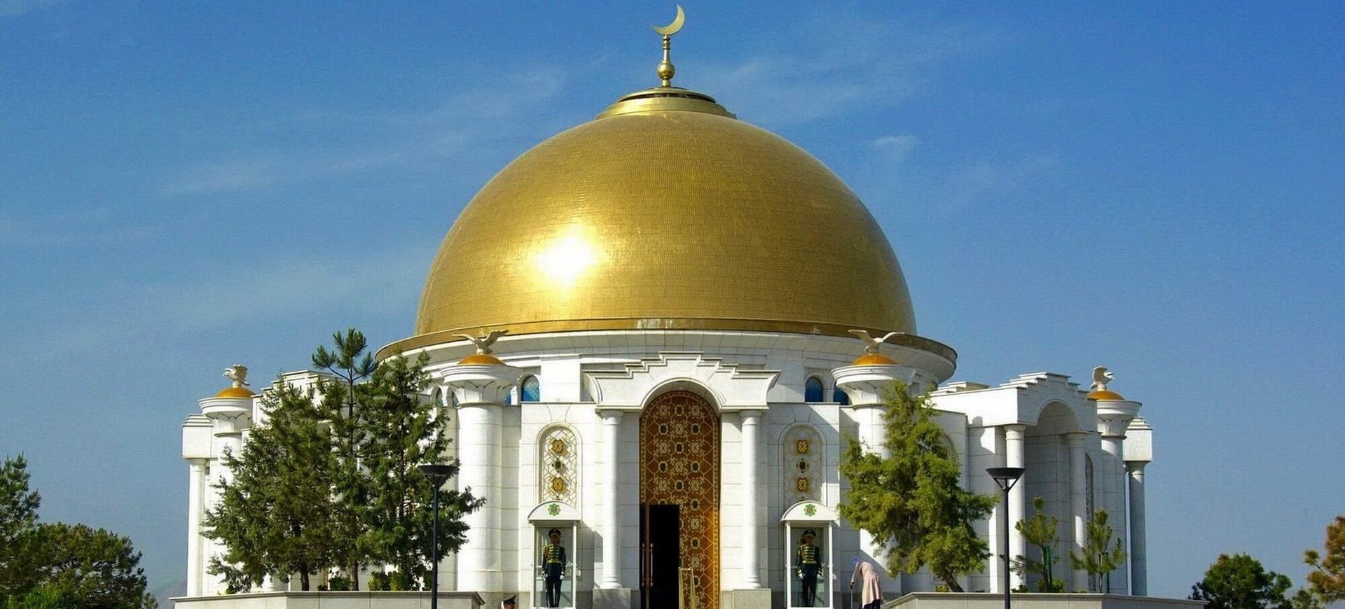 Turkménistan Achqabat Mausolée de Niazov