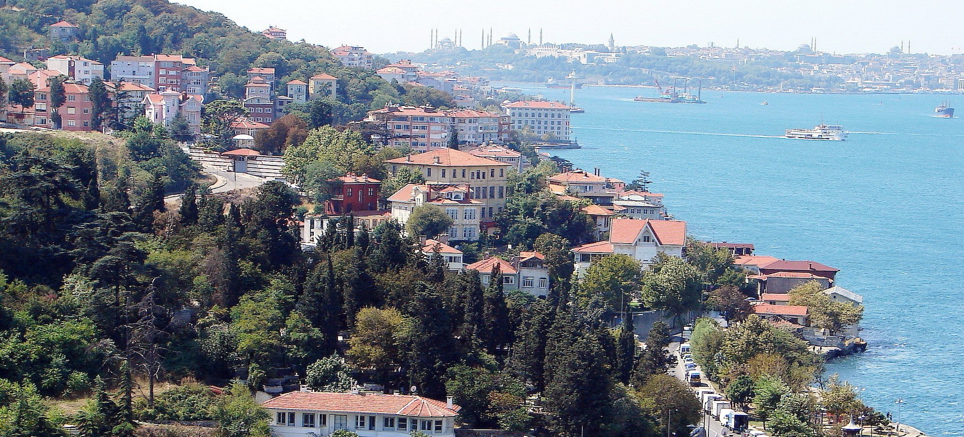 Turquie Istanbul au bord de la rivière Bosphore